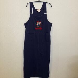 Vintage Disneyland Hometown Holidays Jumper Mickey & Minnie Mouse EUC Sz XL